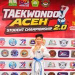 Miraj Maheer Sabet Medali Emas Taekwondo Aceh Student Championship 2.0 2026, Harumkan Nama MIN 7 Kota Banda Aceh